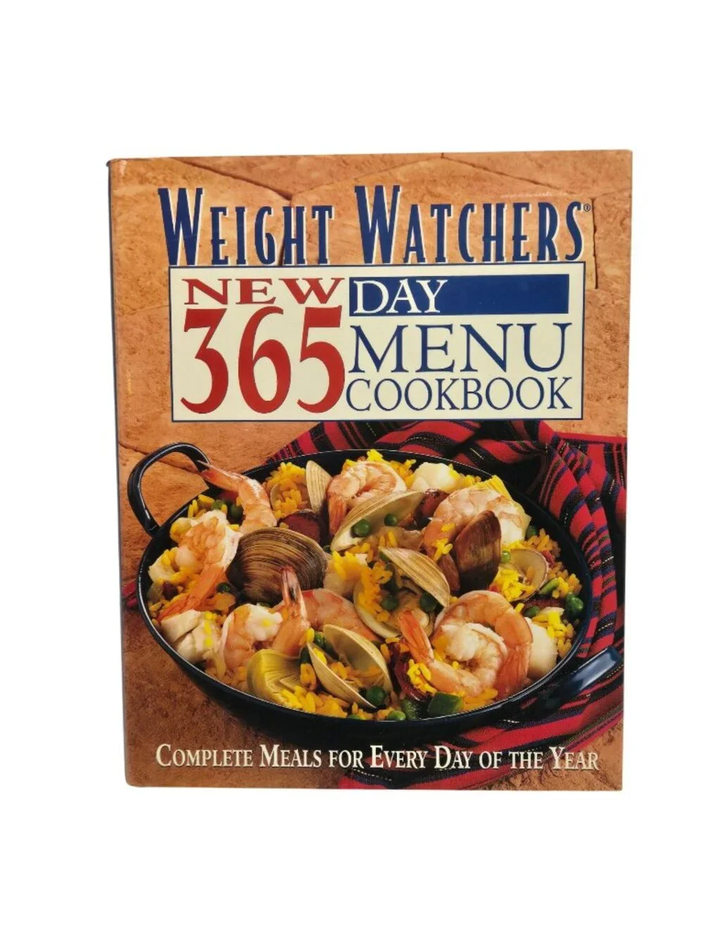 Weight Watchers New 365-Day Menu Cookbook Hardcover 1996 Complete Meal Planning